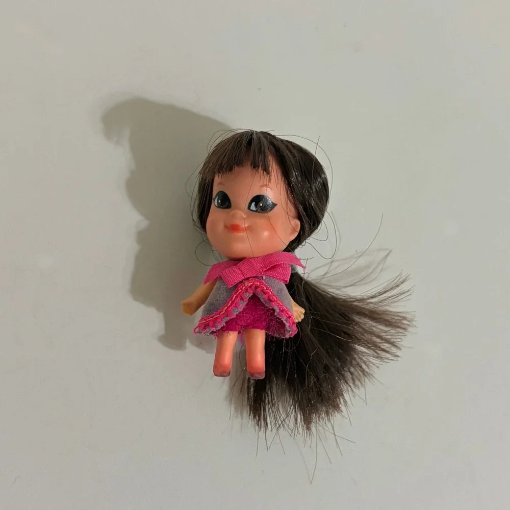 Vintage Mattel LIDDLE KIDDLES Loretta Locket #3722 Lucky Locket Doll 2